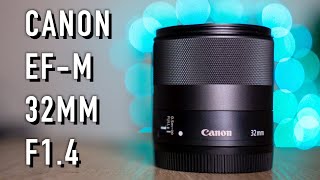 Canon EF-M 32mm f1.4 Review - It's a BEAST! (Canon M50)