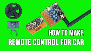 How To Make Radio Control For Model Car & Boat. DIY 3-Channel RC