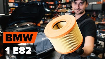 Wie BMW 1er E82 Luftfilter wechseln [AUTODOC TUTORIAL]