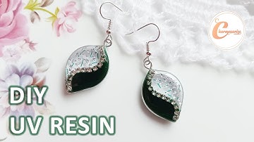 UV レジン | DIY UV Resin Craft & Accessories |No mold Make your own Bezel Frame | Step By Step Tutorial