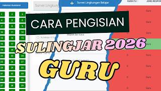 Cara Pengisian Survei Lingkungan Belajar SLB 2026 Untuk Guru   #SulingjarGuru #TutorialSulingjar