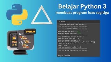 Belajar Python untuk Pemula: Membuat Program Sederhana Luas Segitiga dengan Mudah di Dcoder Online!