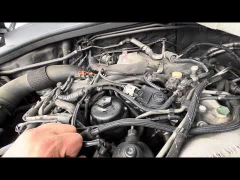 AUDI Q7 TDI MASSIVE COOLANT LEAK AFTER OIL CHANGE - YouTube