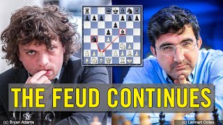 The feud continues | Vladimir Kramnik vs Hans Niemann | AI Cup Qualifier 2023