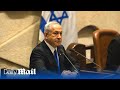 LIVE: Israel&#39;s Prime Minister Netanyahu holds media briefing