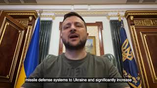 Address of the President of Ukraine Volodymyr Zelenskyi on the evening of the 126-th day of the war