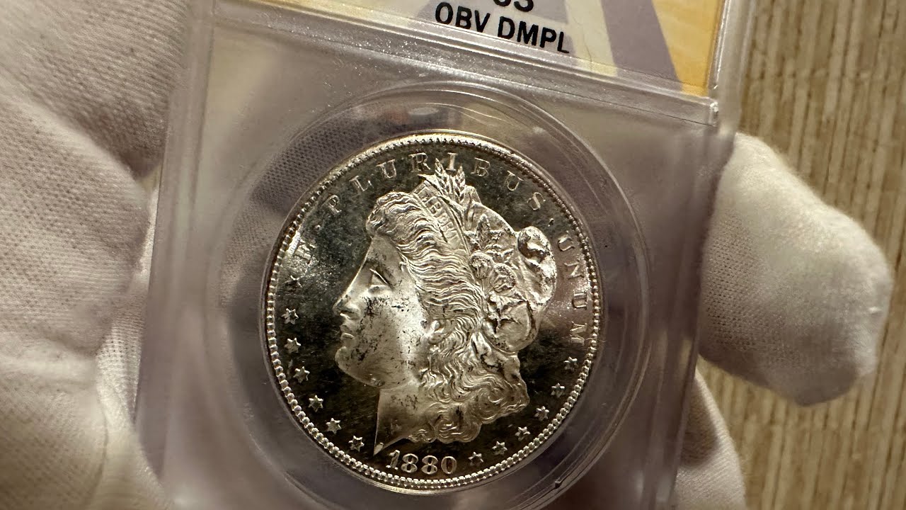 This Beautiful 1880 S Morgan Silver Dollar looks like a fine piece of candy