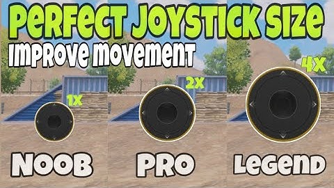 How to Find Your Best Joystick Size and Position I Joystick Stuck Problem | BGMI/PUBGM