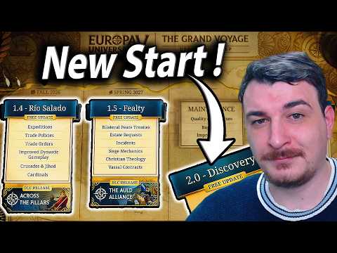New 1494 EU5 Start Date & Patch 1.4 to 2.0 Roadmap is FINALLY HERE !