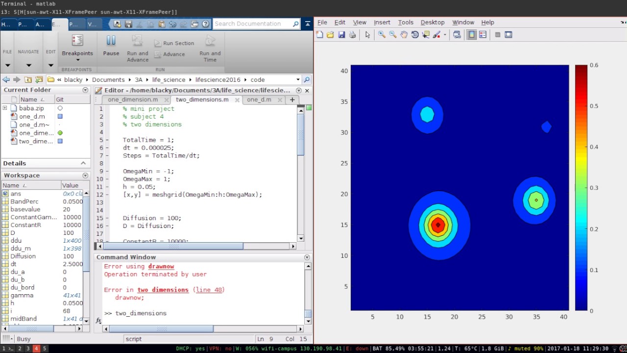 Reaction Diffusion Equation Matlab Code Tessshebaylo