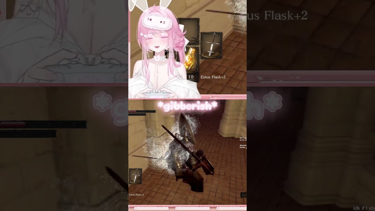 the knight who DARED interrupt my zweihander moment #vtuber #darksouls