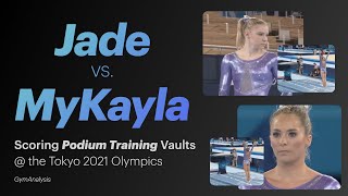 JADE CAREY vs MYKAYLA SKINNER: who will qualify to the vault final? (Scoring Tokyo Olympics)