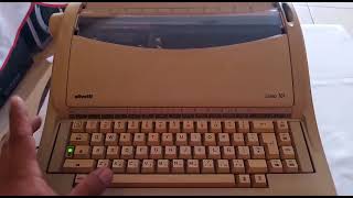 Máquina Eléctrica Olivetti Línea 101