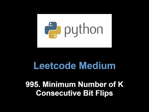 Leetcode 995. Minimum
