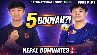 WORLD SHOCKED 😱🇳🇵 5 BOOYAH IN 6 MATCHES?! 🔥 | INTERNATIONAL DOMINATION | LEAGUE DAY 3