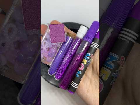 ASMR slime 💜🫟☂️🫟💜 #slimeworld #asmr #slime #asmrslime #asmrvideo #satisfying #relax #video