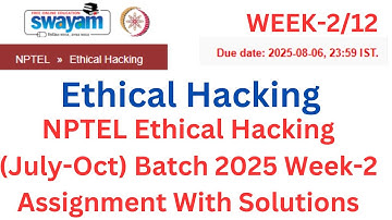 NPTEL ETHICAL HACKING WEEK-2 ASSIGNMENT SOLUTION (JULY-OCT) 2025