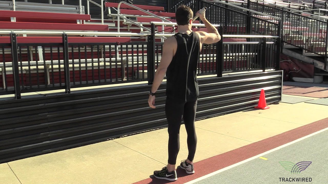 HOW TO THROW JAVELIN Stretch 90 Degree Shoulder Backward Rotation