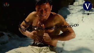 Rompen cadenas con los brazos: el vídeo norcoreano de sus soldados al estilo de Hollywood