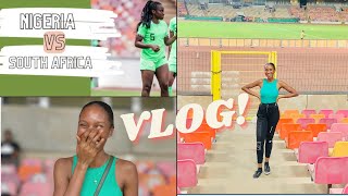 Nigeria Super Falcons vs South Africa ||Half of a day in the life of a doctor|| My Honest take