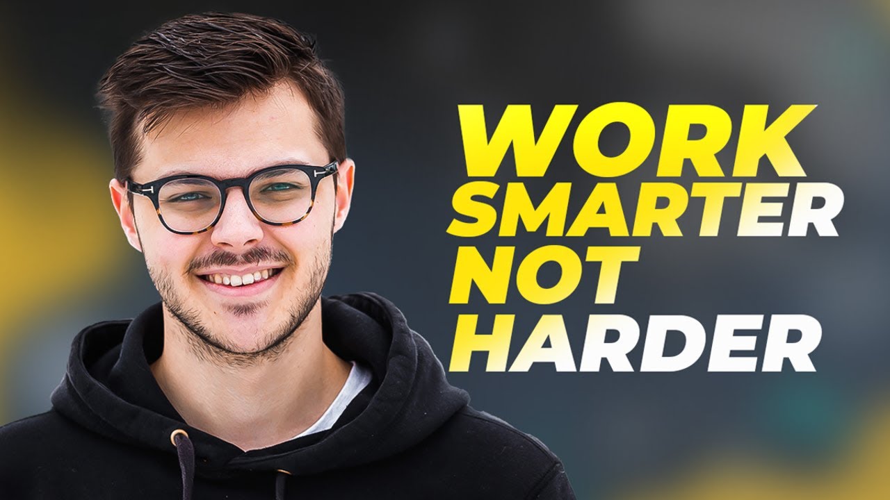 WORK SMARTER NOT HARDER Powerful Motivational Speech Video YouTube