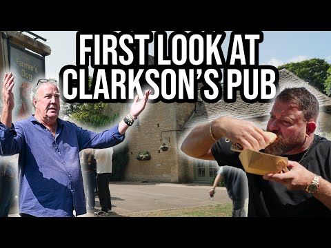 Video thumbnail: We Go To The Opening Day Of Jeremy Clarkson's BRAND NEW Pub, The Farmers Dog!