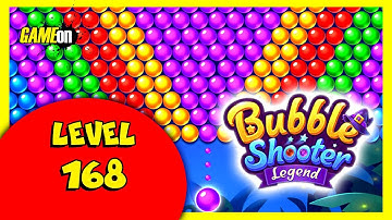 Bubble shooter legend 2021 Gameplay | Level 168