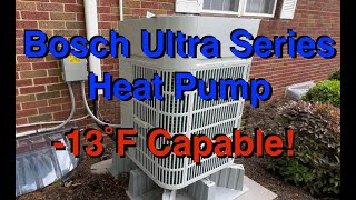 Bosch Ultra Series 19 SEER2 Heat Pump