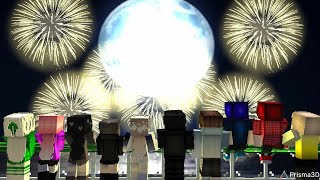 Golden Hour ✨| Minecraft Animation Short Music Video ✨| Prisma 3D ✨| Happy New Year Special ✨
