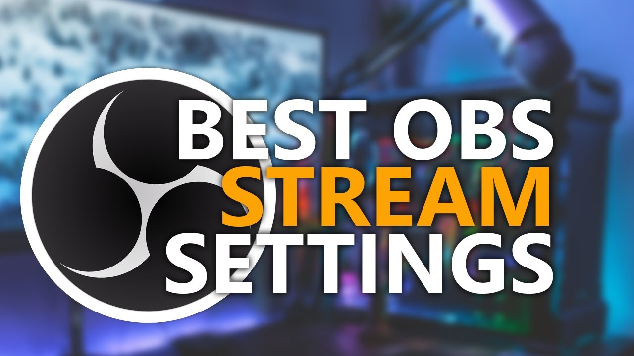 Best Obs Streaming Settings In No Lag With The New Nvenc Encoder Youtube