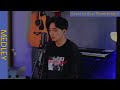 MEDLEY COVER [LONELY - WITHOUT ME - YOU BROKE ME FIRST] - REZA DARMAWANGSA (lyrics)