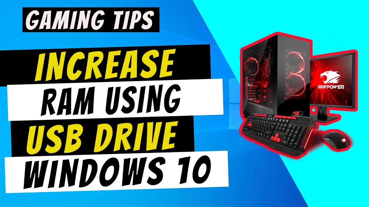 Use USB Pendrive as a RAM for Gaming | very easy process in hindi ...
