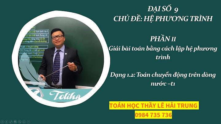 Các bài toán liên quan đến vận tốc dòng nước năm 2024