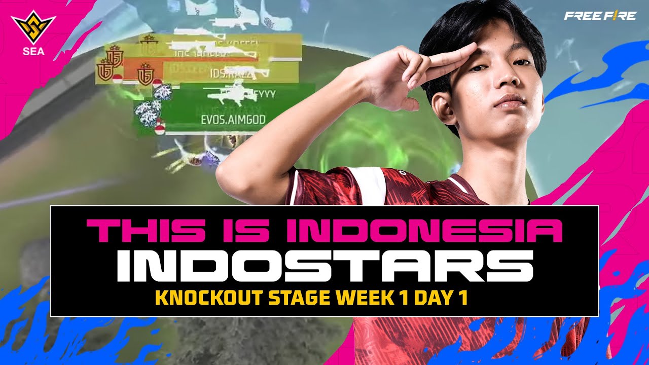 BOOYAH PERTAMA UNTUK INDONESIA | FFWS SEA 2024 SPRING - DAY 1 GAME 6 ...