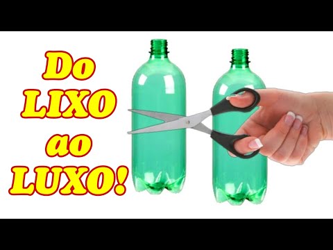ARTESANATO COM GARRAFA: LEMBRANCINHA