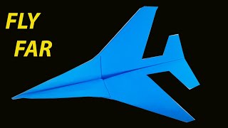 How to make a world-class paper airplane! 🛩 This paper airplane reaches dizzying heights!