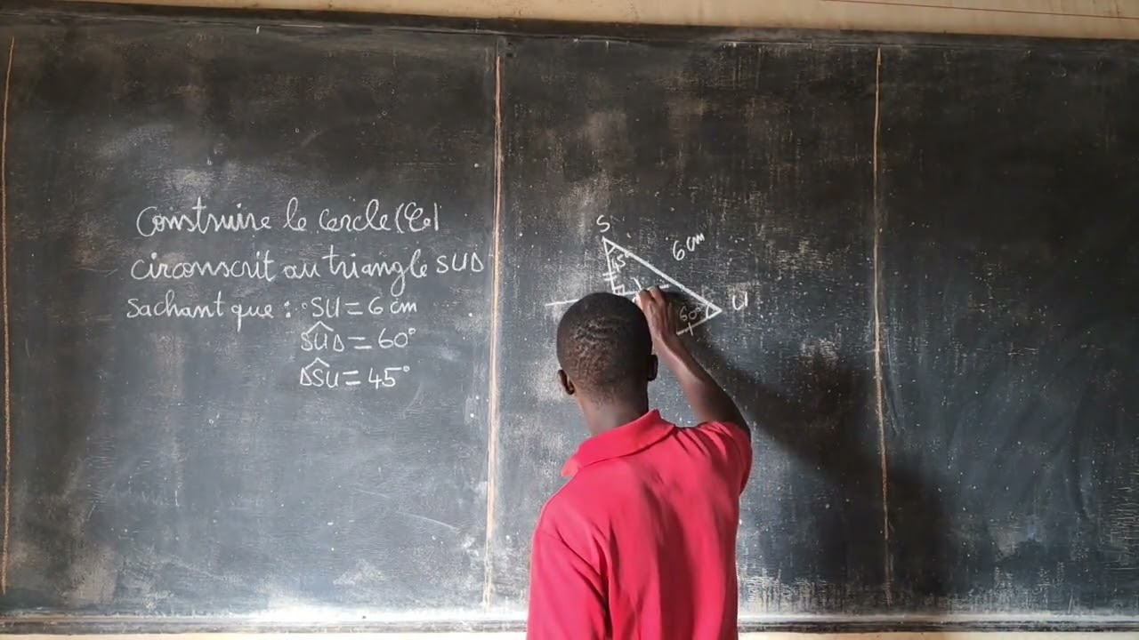 Comment construire un cercle circonscrit à un triangle quelconque&V21