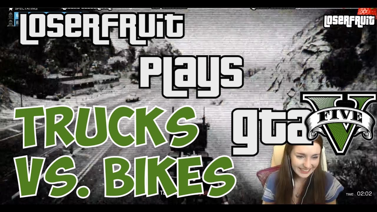 GTA V Best Game Mode ever Trucks vs Bikes YouTube