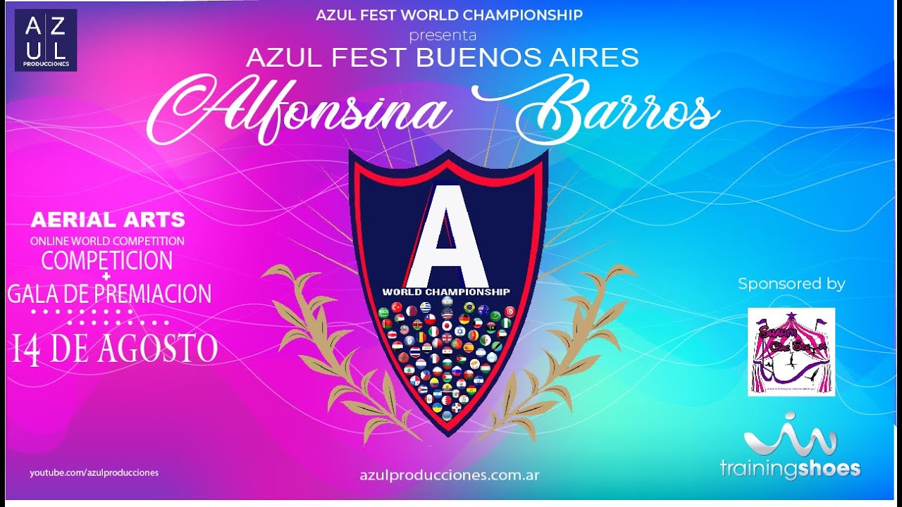 💠AZUL FEST BUENOS AIRES | Trapecio ▶ Alfonsina Barros | ACROCROSS