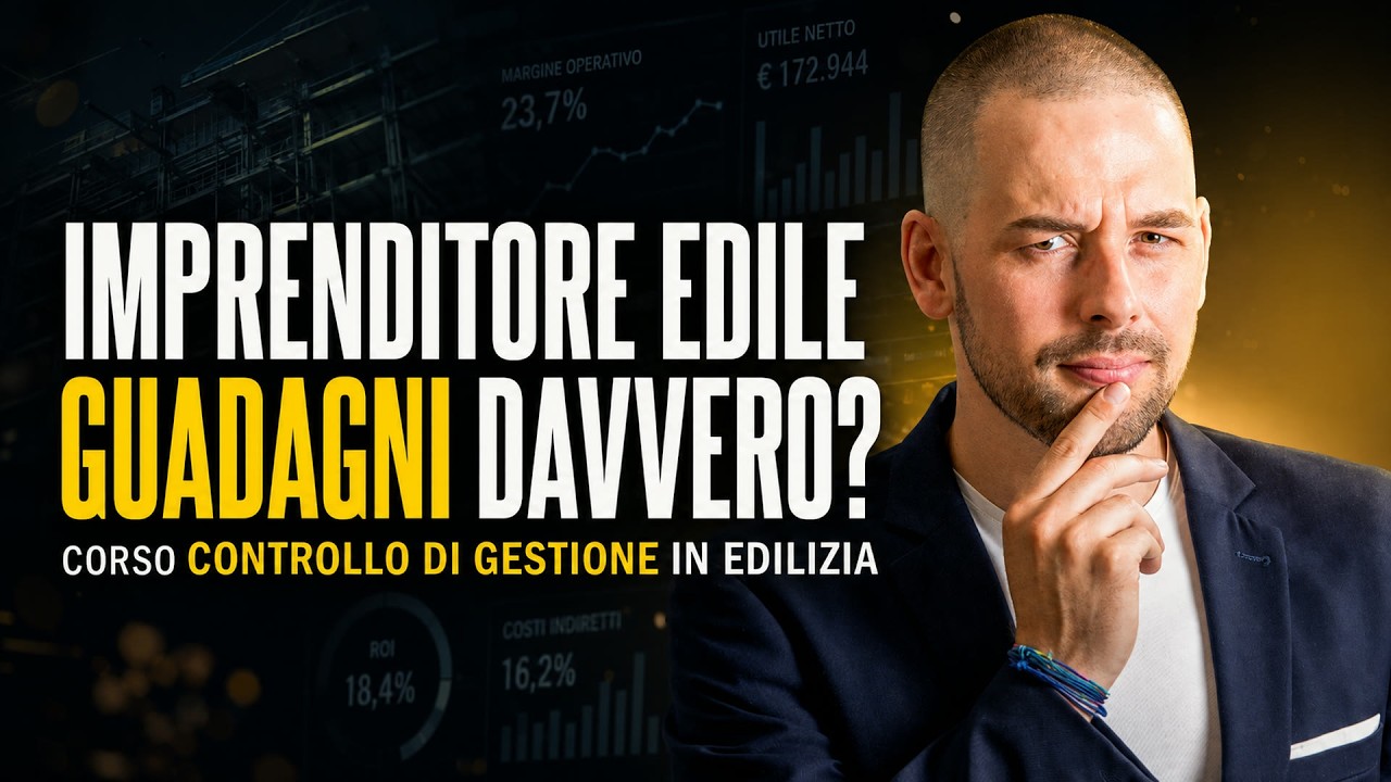 Corso di controllo di gestione in edilizia con Guido Alberti
