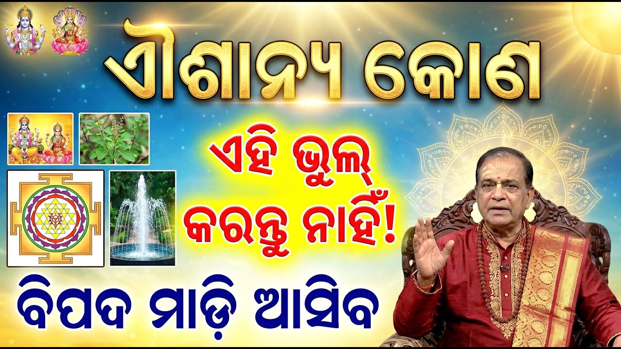 ଐଶାନ୍ୟ କୋଣରେ ଏହି ଭୁଲ ଜମାରୁ କରନ୍ତୁ ନାହିଁ, ବିପଦ ମାଡ଼ି ଆସିବ। ବାସ୍ତୁ tips Odia। Bhakti Prerana odia
