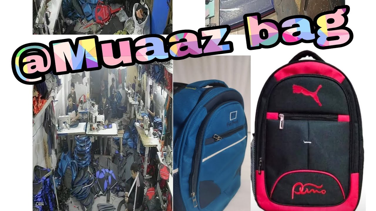 Muaaz Bag Factory special inlaptop Bag &All Types of bag manufacturing 8587018230. 8447862452