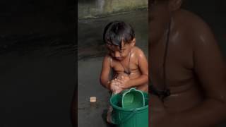 Funny Videos Bathing Child India