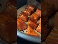 🍣 Air Fryer Teriyaki Salmon Bites 🍱 #recipe #food #freshleafrecipes #cooking