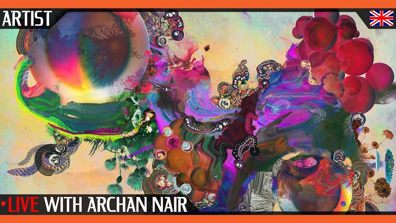 Live with Archan Nair | Visual Artist, Illustrator, Art Director and ...
