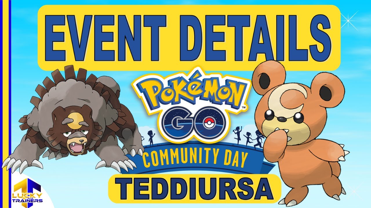 TEDDIURSA COMMUNITY DAY EVENT DETAILS