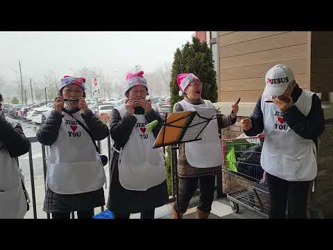 샬롬하모니카 선교회. 뉴저지 리틀페리 한아름서 토요전와 찬양(12/31/2022.토)