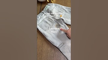 The best fix if bleach gets on your clothes 🤯 #lifehacks #laundryhack #cleantok #shortvideo