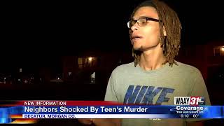 Neighbors Shocked By Teen's Murder
