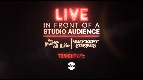 Behind the Scenes of "Live in Front of a Studio Audience"